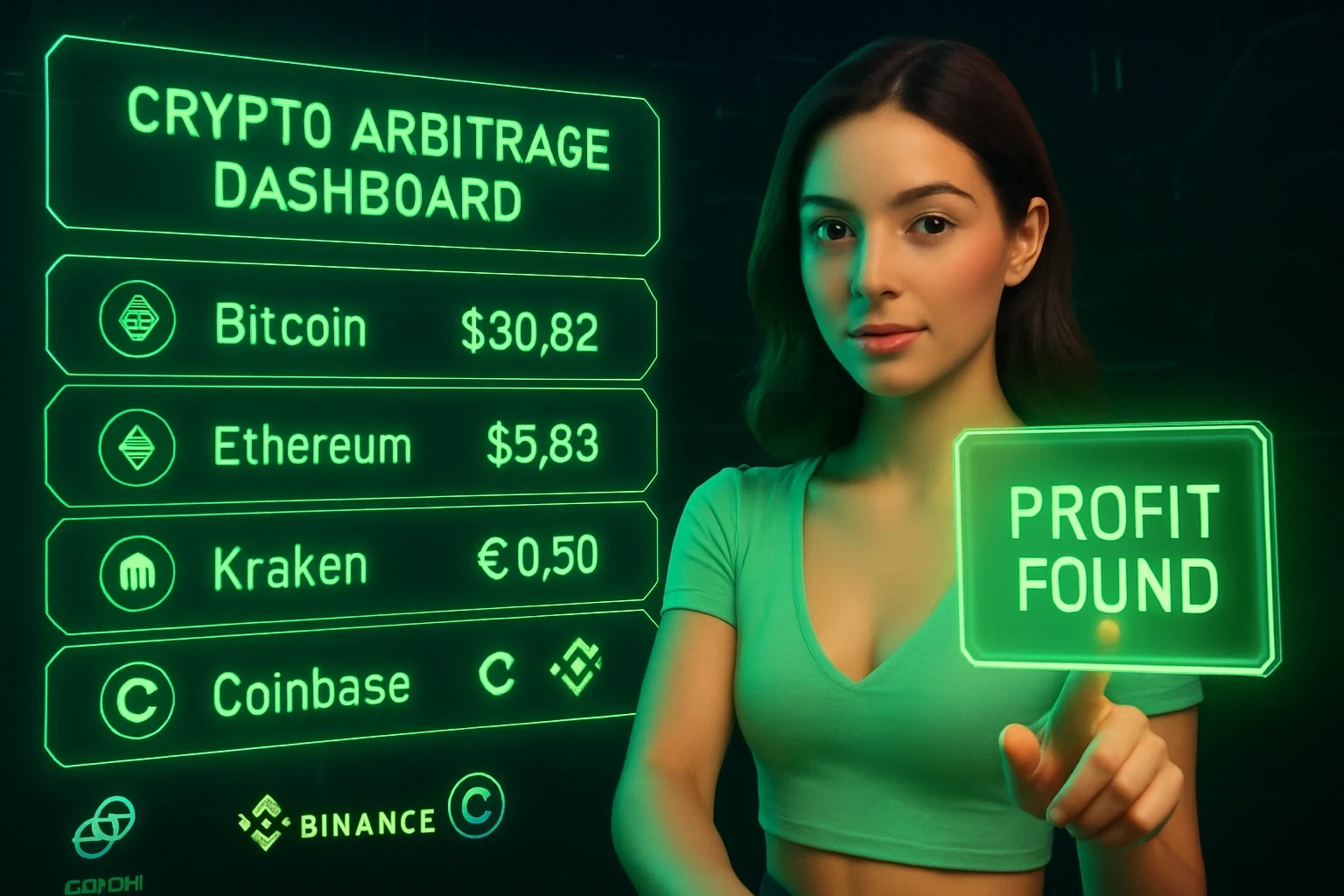 Crypto Arbitrage Calculator Tool