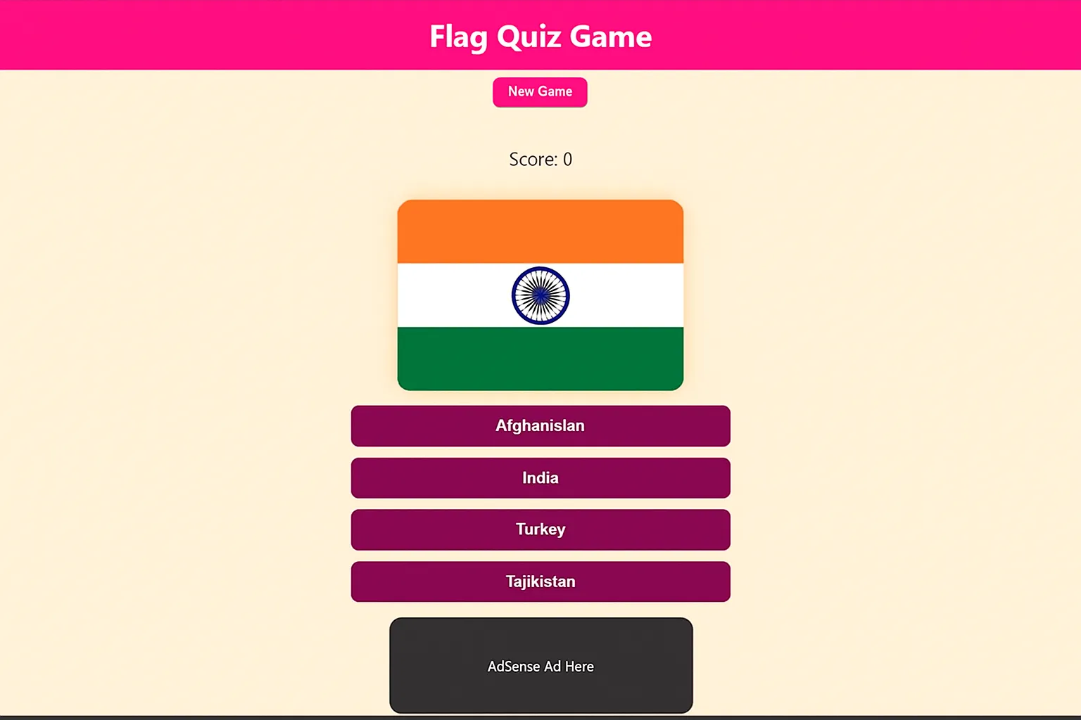 Flag Quiz