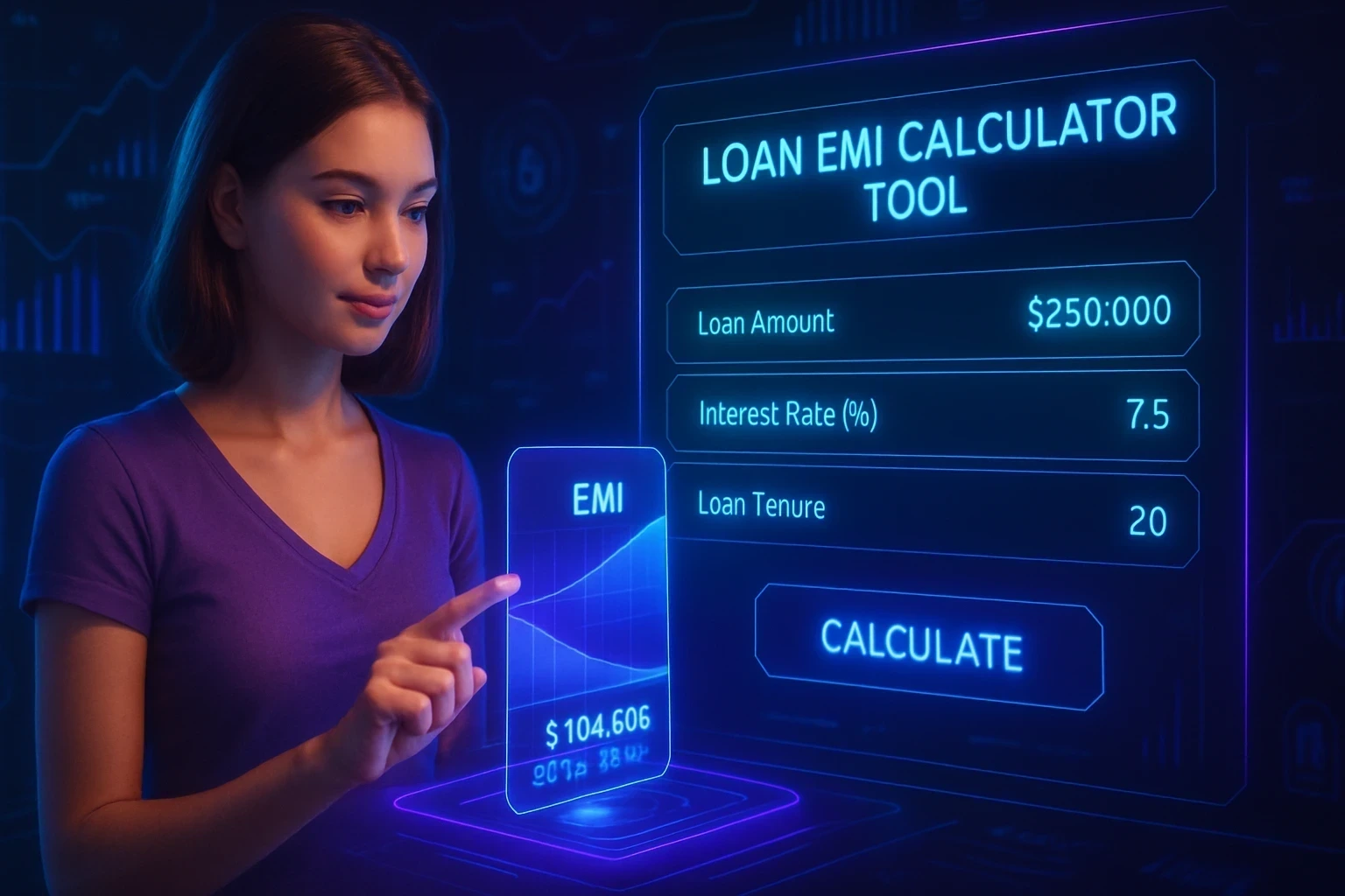 Loan EMI Calculator Tool