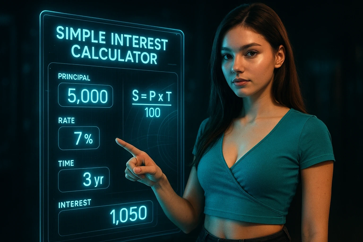 Simple Interest Calculator Tool