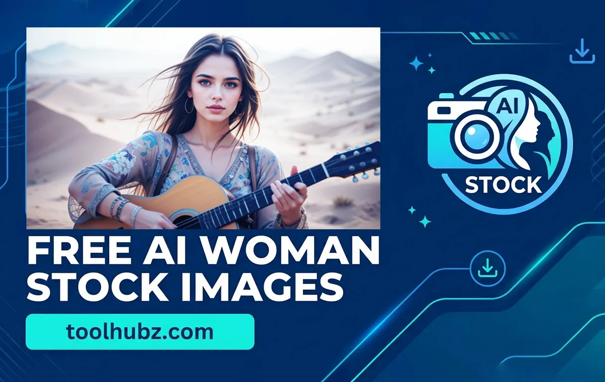 ai woman stock images