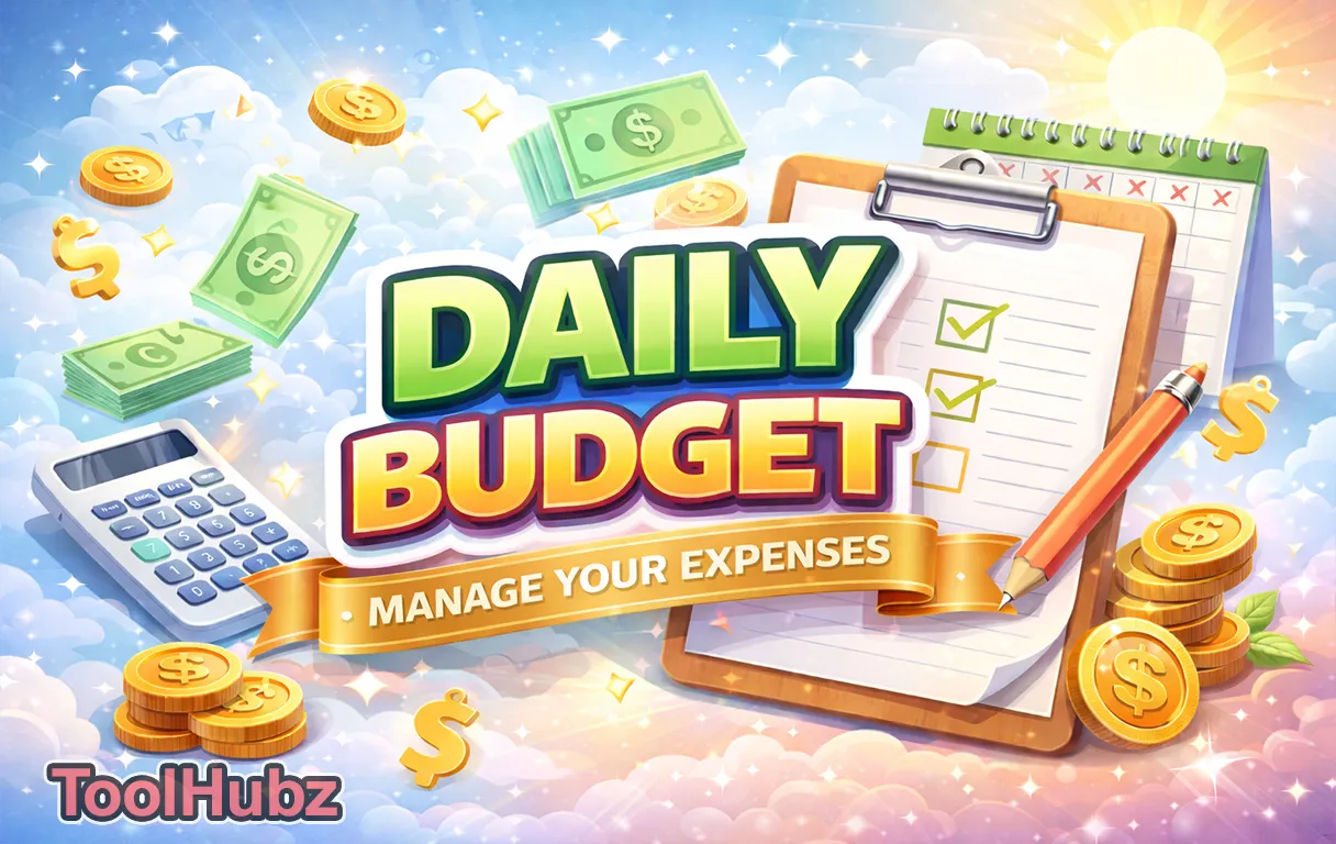 Daily Budget Calculator Tool