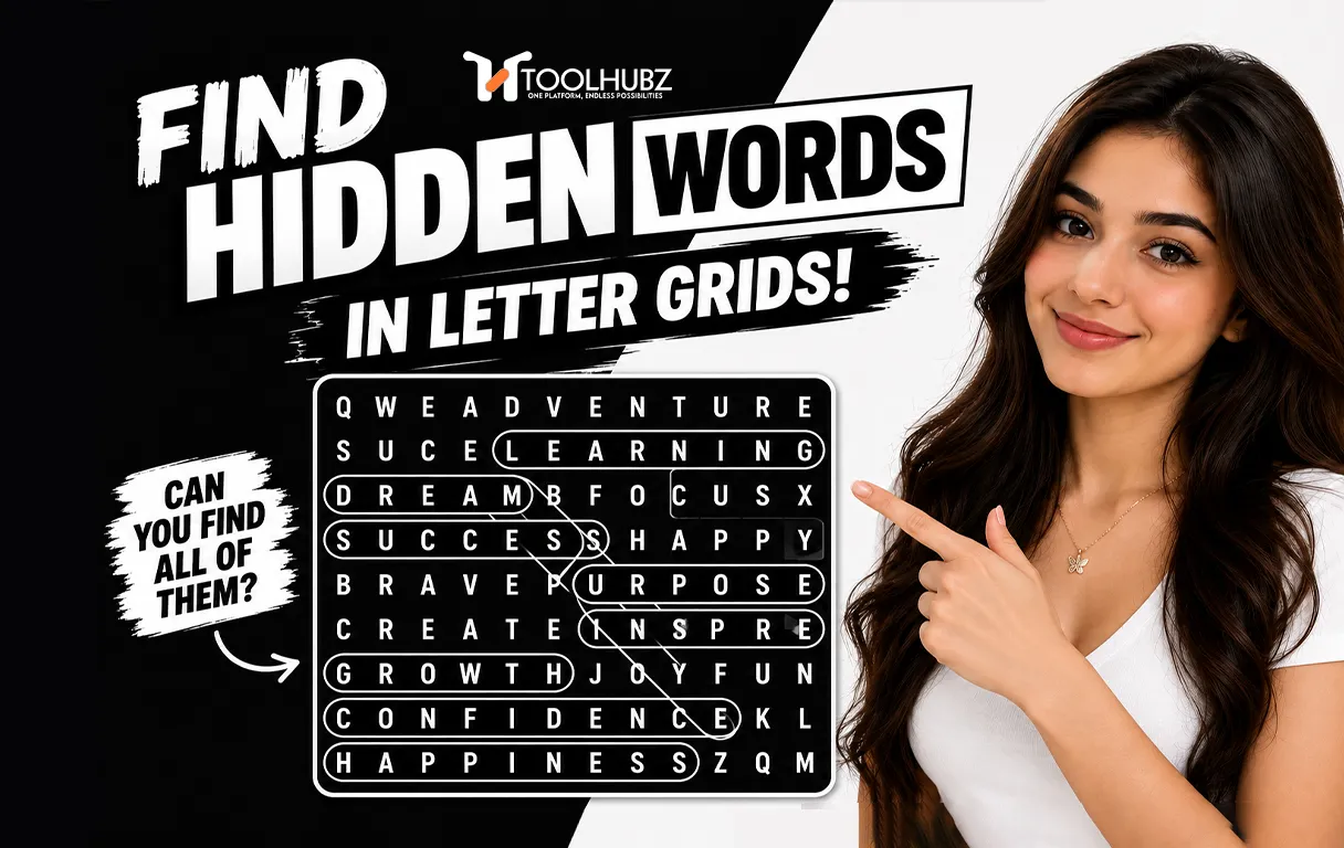 find hidden words