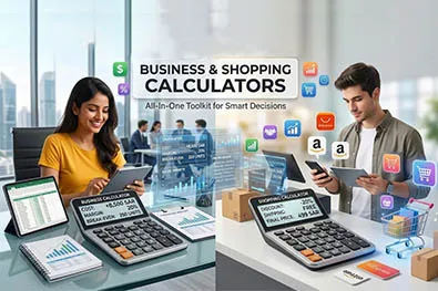business and shopping calculators