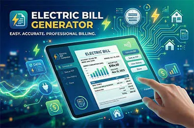 electric bill generator