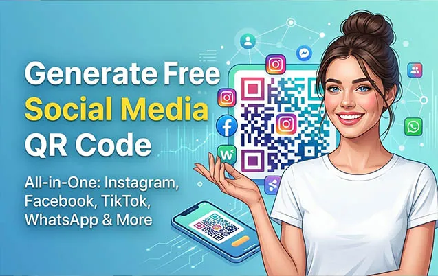 social media qr