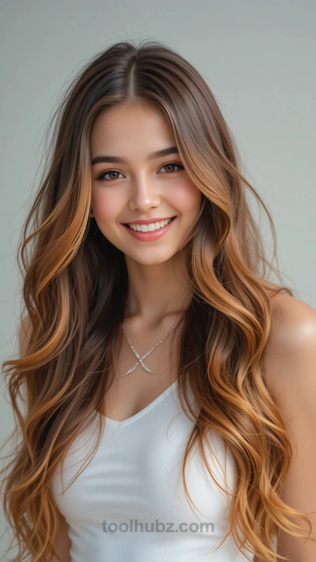 Beautiful and cute woman portrait