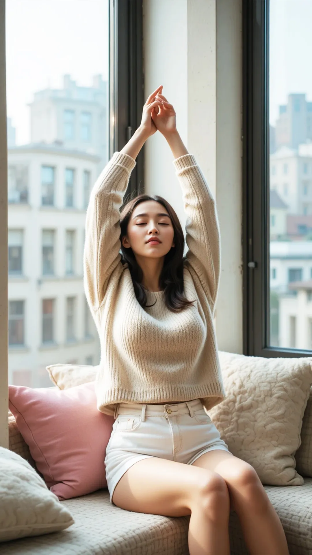 woman in formal dress portrait